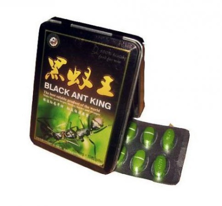Мужские возбуждающие капсулы Black Ant King 1 шт